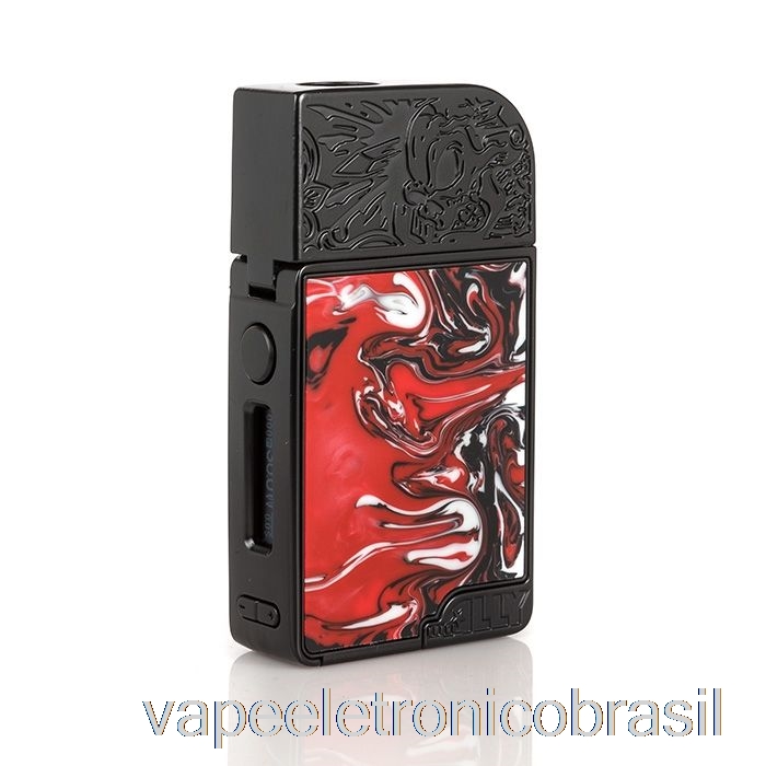 Vape Eletrônico Purga Aliado 30w Sistema Pod Suicídio Rei Preto